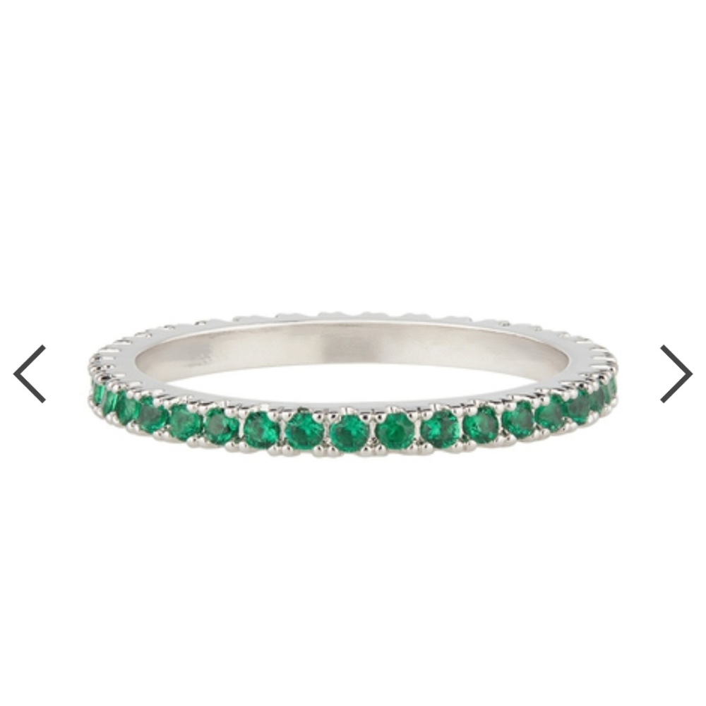 May Green petite bijou stackable rings